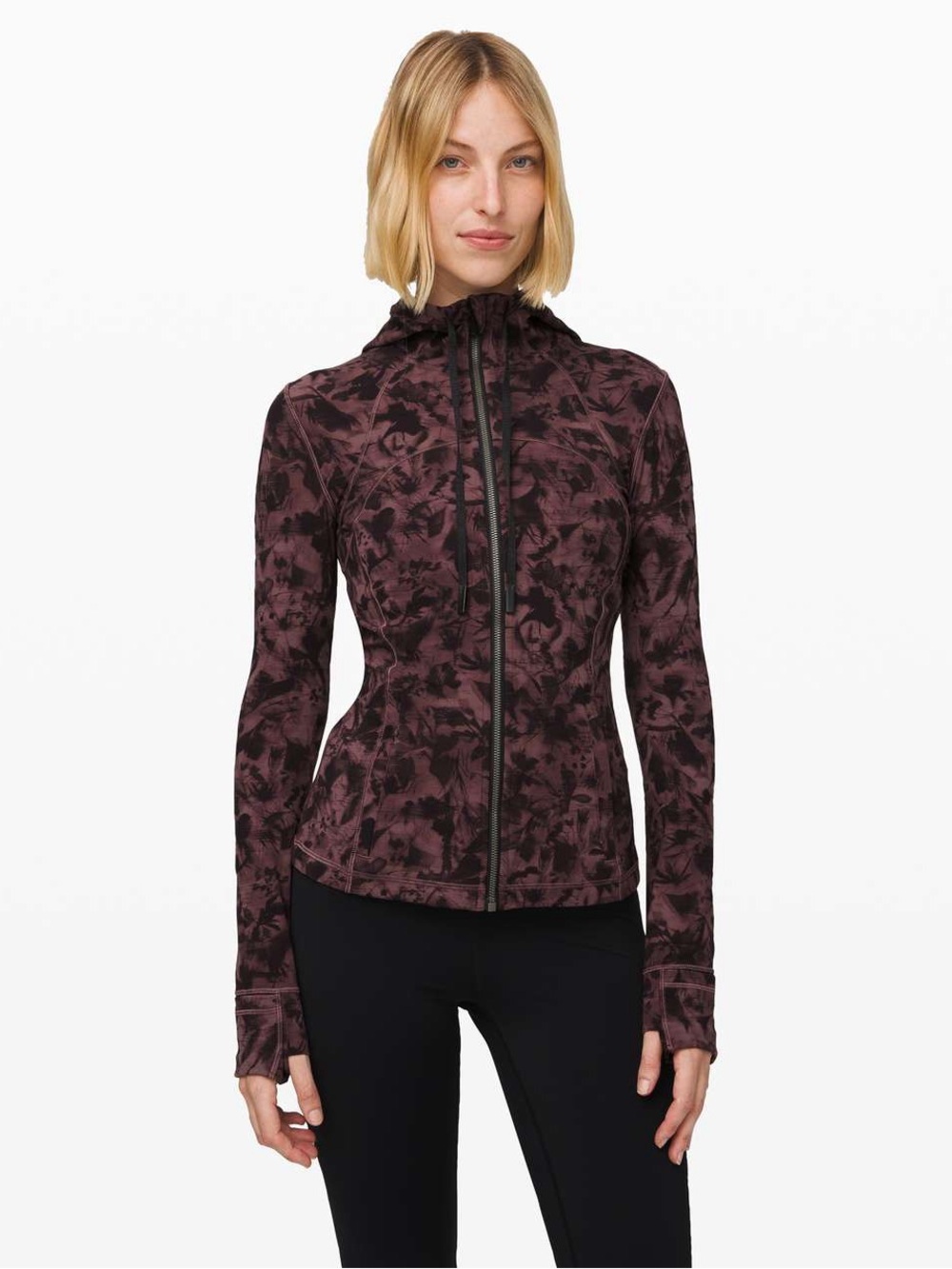 Lululemon Hooded Define Jacket *Nulu
Mini Dusk Floral Antique Bark Black size 8